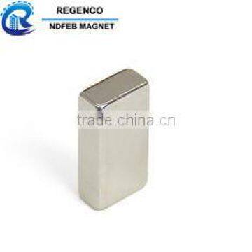 Customized Neodymium NdFeB Permanent Magnets Block Nickel Coating