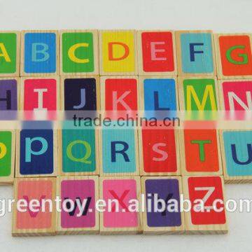 math wooden block toys domino blocks