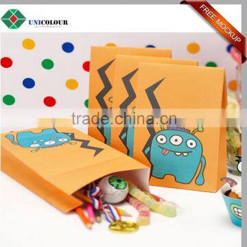 Custom Cute Logo Foil Lined Paper Bags for Children photo-5