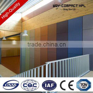 China whole sale 6mm gloss surface good intensity formica wall panels