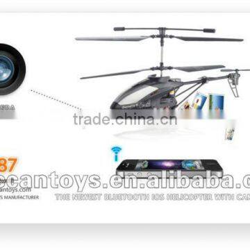 Hot! 3.5channel Gyroscope Bluetooth Outdoor Iphone Helicopter With Camera photo-6
