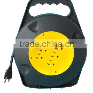 Professional electric cable reel overload protection