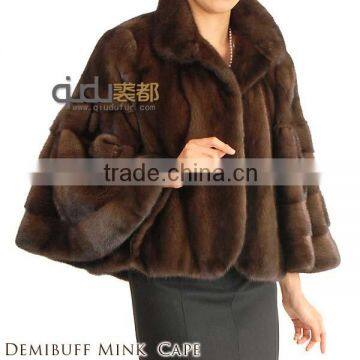 QD-LT103744 Mink Fur Cape