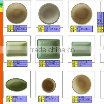Biodegradable Plant Fiber Cane Tray photo-2