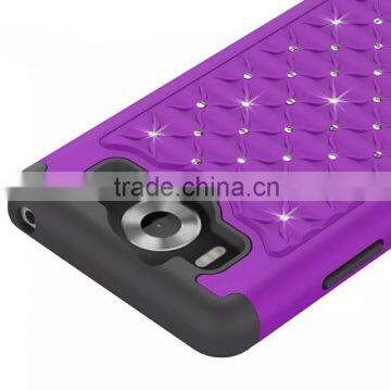 Keno Hybrid Studded Diamond Bling Case Cover for Microsoft Lumia 950 photo-4