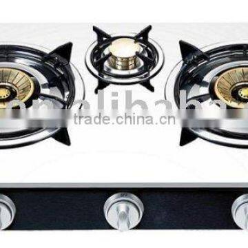 Table Tempered Glass Gas Stove/Gas Hob/Gas Cooker XLX-TB3WG-I