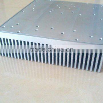 powder coating aluminum heatsink/Extruded aluminum heatsink