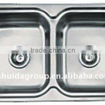 Steel stainless kitchen sink,Item No.HDSC8720