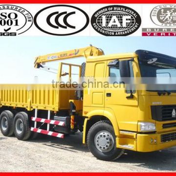 Sinotruk factory supplying 5t Crane Mounted Truck For Sale