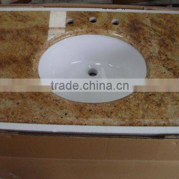 Hot Granite Bathroom Vanity Tops and Bath Tops