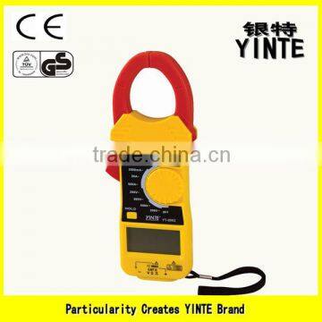 China original manufactue Electronic Digital Clamp Meter with CE New ABS Large LCD Display