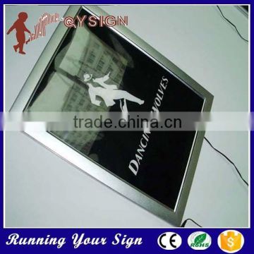 Super ultrathin crystal advertising LED light box