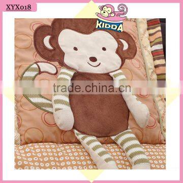 2016 New Fashion 100%Cotton Crib Bedding Set Mada Forest Baby Boy Bedding Set photo-3
