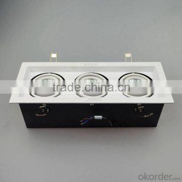 Led Grille Light Dimmable 3pcs 30w Cob Led Spotlight High Power COB,high CRI (Ra >80),excellent Lighting Performance photo-4