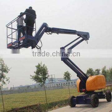 24m CE certificated articulating boom lift