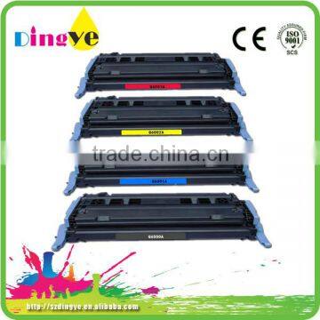 China supplier compatible laser toner cartridge for hp Q6000/6001/6002/6003A