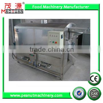 200kg/hr stainless steel drum rotary nut roaster