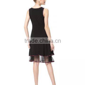 Santa Sexy Mature Ladies Dresses New Beautiful Girl Without Dress Short Formal Evening Dress Patterns photo-4