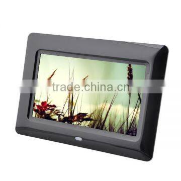 Customized 19'' Video Blue Film Digital Picture Frame hd Photo Video photo-2