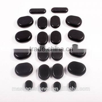 22pcs Black Hot Massage Stones Set for Body Massage