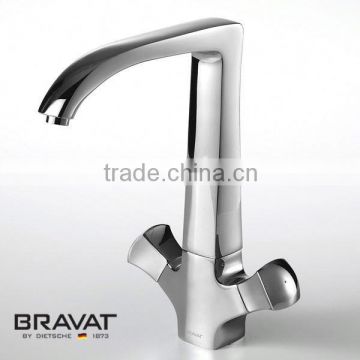 Double lever aerator kitchen tap elegant design F778112C