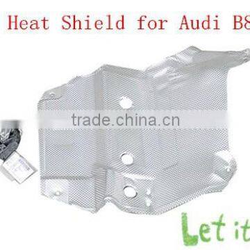 Car heat shield for Audi B8 S4 which in hot sale