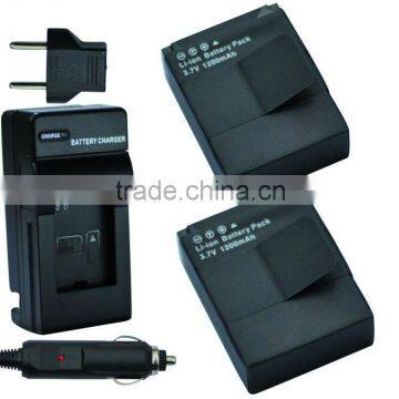 Best for Gopro hero 3 accessories with battery charger + professional