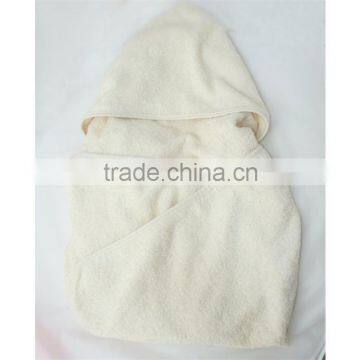 Reactive printed hooded baby towel