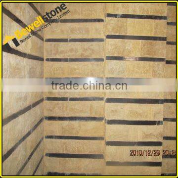 Indus gold marble tiles for bathroom wall covers