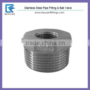 Class 150 3/4 x 1/2 Stainless Steel Hexagon Bushing