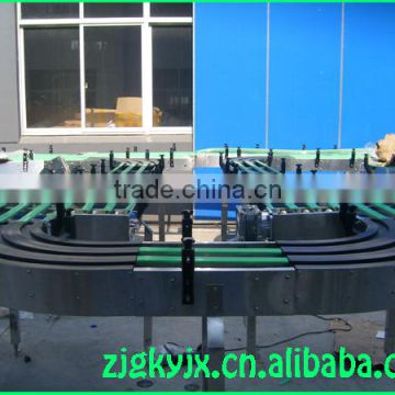 plastic conveyor belt for water filling machine