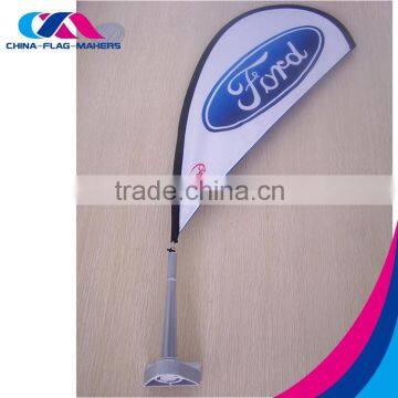 Custom Display Polyester Material Advertise Car Window Flag