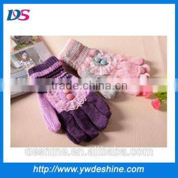 wholesale ladies knitted winter gloves ST134