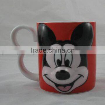 YF18192 3d Ceramic Mug Animal Mug