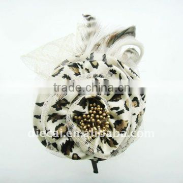 fabric flower for headbands,Available in Various Colors