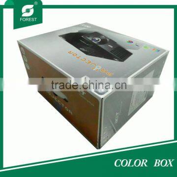 COLOR PAPER BOX WITH MATT LAMINATION,BOX WITH HANDLE photo-4