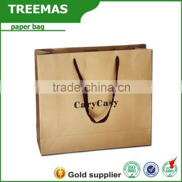 High quality kraft paper shipping bag with different style wholesale