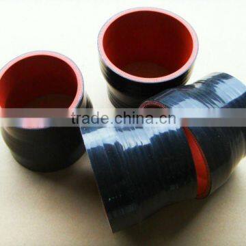 black straight silicone hose/Silicone reducer tube