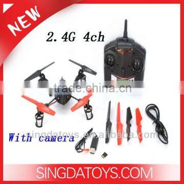 2.4GHz 4 Channel 6 axis aircraft with gyro and camera ufo camera