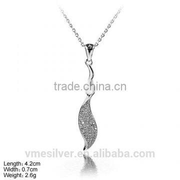 PZL-0022 Lady Pendant Lady Birthday Gift MicroPave Cubic Zirconia