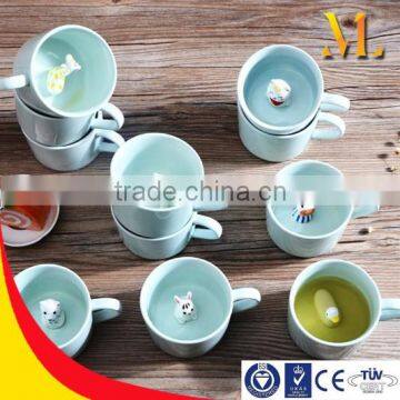 3D mugs animals creative handle cup mugs china mugs lovely gifts