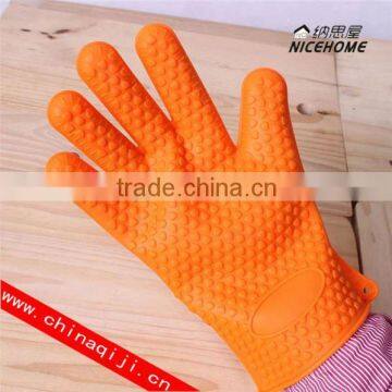 silicone oven mitt silicone heat proof gloves