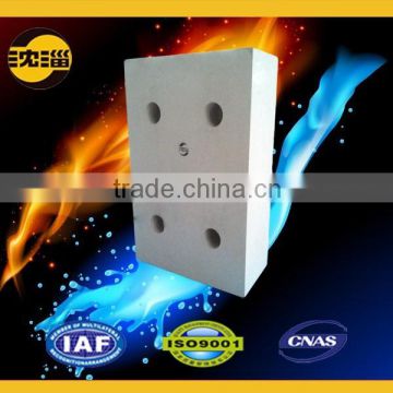 China Factory Suppliers Perforated Fire Clay Bricks Price for glass furnace