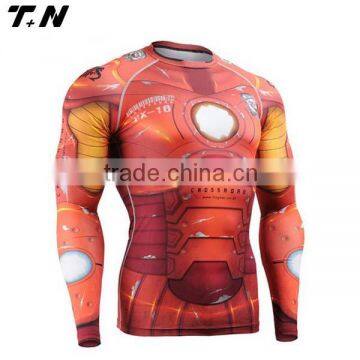 Compression clothing/ compression wear/ Sublimated rash guard