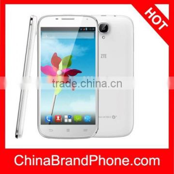 Special offer ZTE U968 4GB White, 5.5 inch Android 4.2 Capacitive Screen Smart Phone, MTK6582 Quad Core