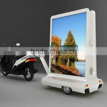 YES-M3 Mobile LED Scooter Advertising Vehicle