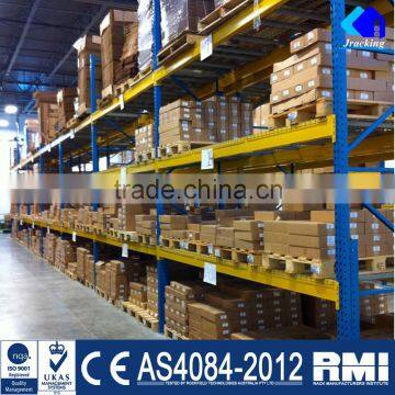 China Nanjing Conventional Warehouse Storage Selective Pallet Rack For Heavy Equipment