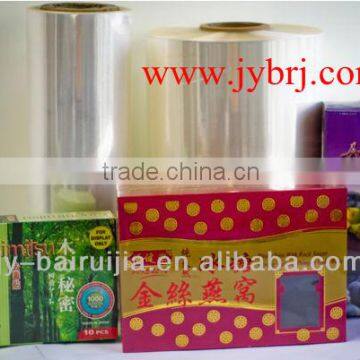 12/12.5micron POF(Polyolefin) perforated shrink film with good quality