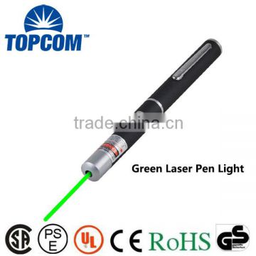 Class III 5mW Power Pen Type Green Blue Red Laser Point Flashlight