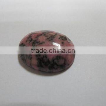 Rhodonite 15*20mm oval cabs-loose gemstone and semi precious stone cabochon beads for jewelry components